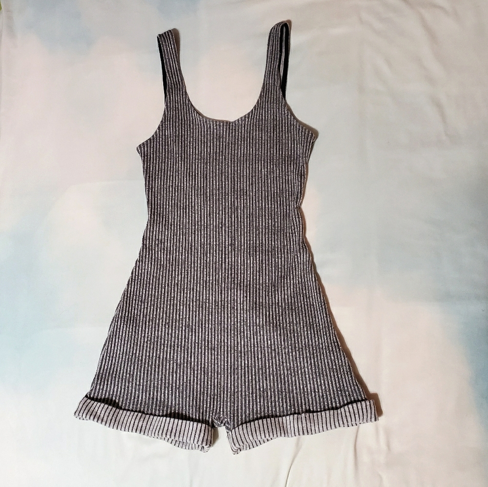 BDG Knit Sweater Unitard Romper Jumpsuit